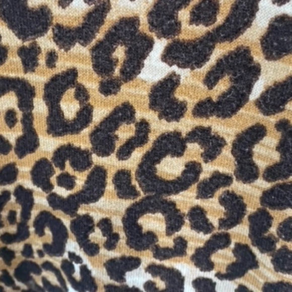 Boston Proper Leopard Print Dress - Picture 3 of 11